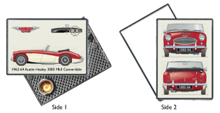 Austin Healey 3000 MkII Convertible 1962-64 Pocket Lighter